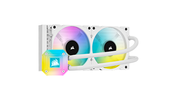 CORSAIR CW-9060050-WW iCUE H100i ELITE CAPELLIX WHITE