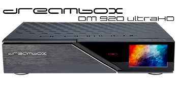 Dreambox DM920 UHD 4K 1x x DVB-S2X MS FBC dual tuner E2 Linux PVR Receiver