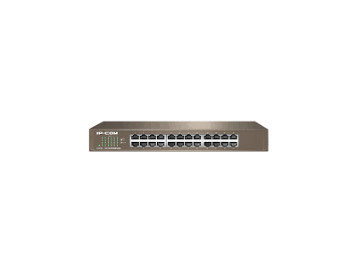 IP-COM G1024D switch 24-port Layer 2 optimized for video surveillance