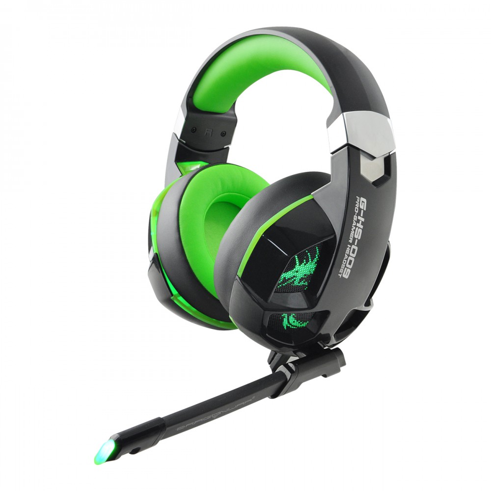 Dragon War, Imperial, GHS-009 Gaming headset, Black - 20380