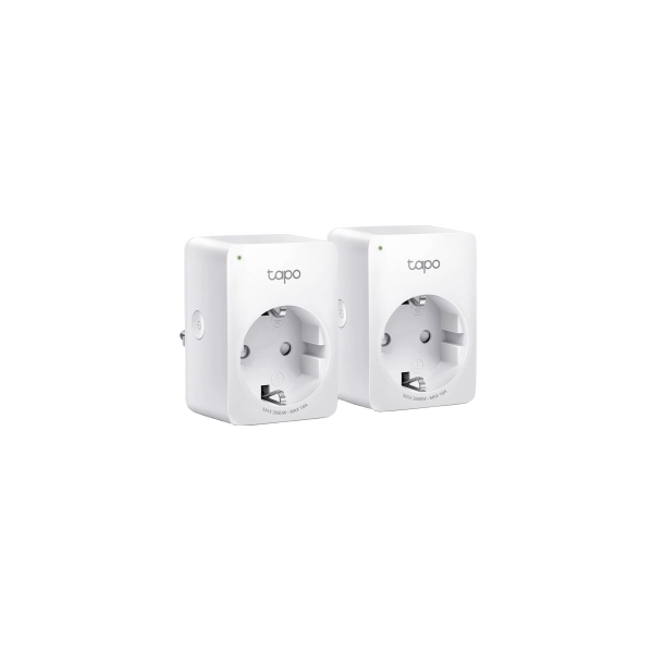 TP-Link Tapo P100 Smart Plug (2-Pack), Wi-Fi, 2990W
