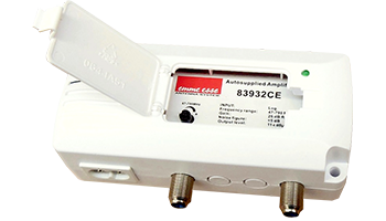 EMME ESSE 83934CE Amplifier  Autosupp.VHF 8dB+UHF20dB 2 OUT