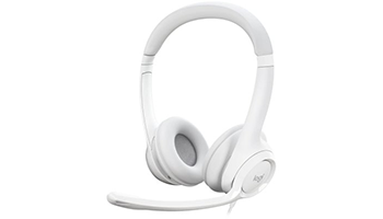 LOGITECH 981-001286 H390 Corded Headset - OFFWHITE - USB