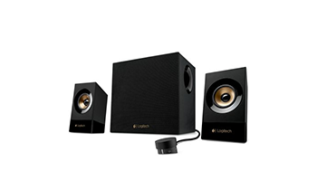 LOGITECH 980-001054 S00184 Z533 Speaker System 2.1 - BLACK - 3.5 MM