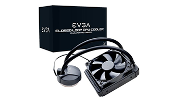 EVGA 400-HY-CL11-V1 CLC 120mm All-In-One CPU Liquid Cooler, 1x 120mm Fan