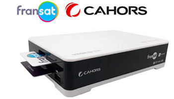 FRANSAT HD VEOX PACK CAHORS + CARD