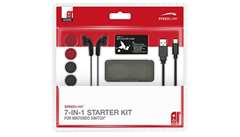 SPEED-LINK SL-330600-BK 7-IN-1 STARTER KIT - for Nintendo