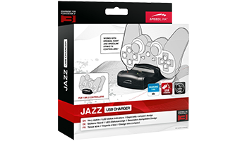 SPEED-LINK SL-440001-BK JAZZ USB Charger - for PS3