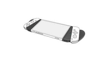 SPEED-LINK SL-330602-BK SPEEDLINK V-GRIP 2-IN-1 Handle for Joy-cons for Nintendo Switch