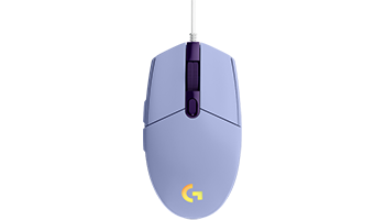 LOGITECH 910-005854 G102 LIGHTSYNC Corded Gaming Mouse - LILAC - USB - EER MU0054