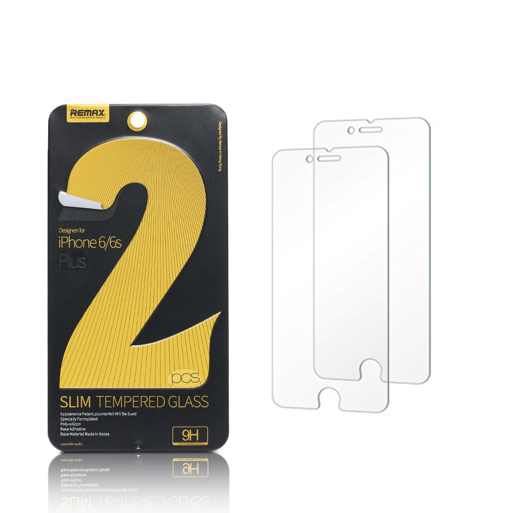 Remax,Tempered Glass protectors for iPhone 6/6S, 2 piece in pack, 3mm - 52220 