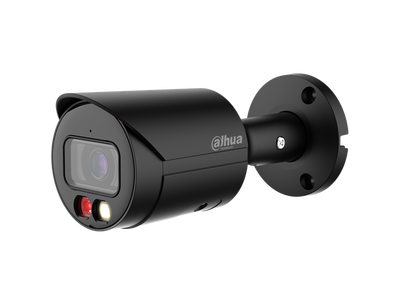 DAHUA IPC-HFW2549S-S-IL-0280B-BLACK 5 MP H.265+ Full Color IP Waterproof Bullet Camera