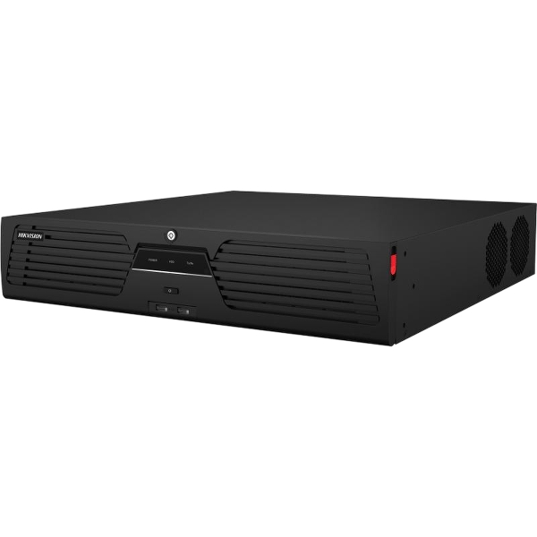 Hikvision DS-9632NXI-I8/VPro 32-Channel AcuSeek AI Network Video Recorder, 8 SATA, 4K, RAID, Dual LA