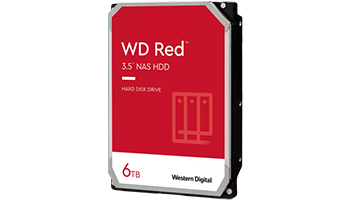 WESTERN DIGITAL WD60EFAX Desktop WD Red NAS 6 TB (3.5'', 6TB, 256MB, 5400 RPM, SATA 6 Gb/s)