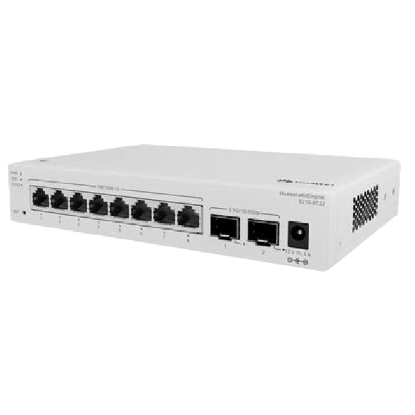 Huawei S210-8T2J eKitEngine 8-Port Gigabit Smart Managed Switch, 2× 2.5G SFP, Layer 2, 16 Gbps