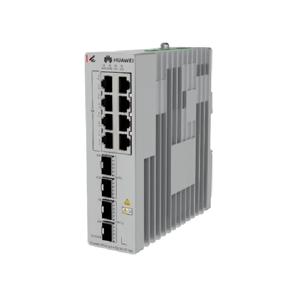 Huawei S210I-8T4SX eKitEngine Industrial Layer 2 Managed Switch, 8× Gigabit RJ45, 2× 1G SFP, 2× 10G 