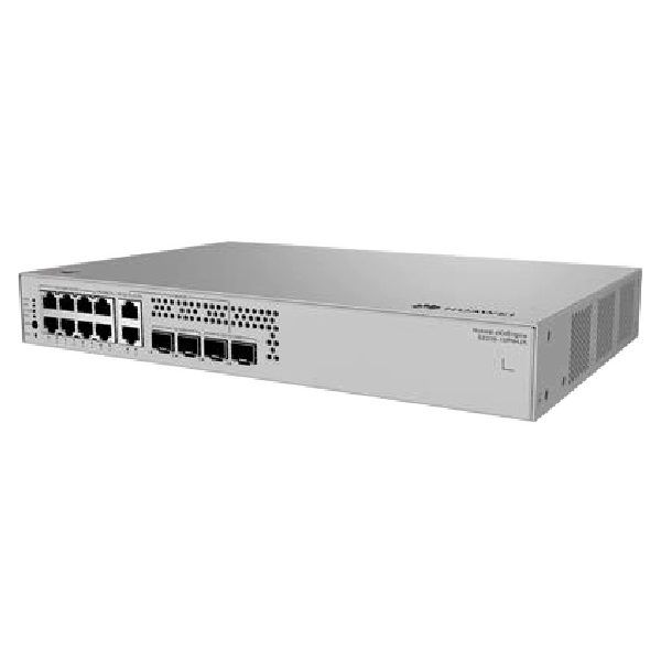 Huawei S220S-10PN4JX eKitEngine 10-Port Multi-Gig PoE+ Smart Managed Switch, 6× 1G PoE+, 2× 2.5G PoE