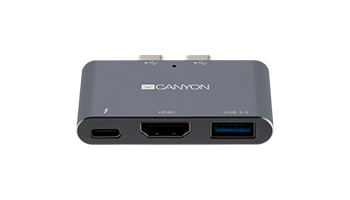 CANYON CNS-TDS01DG DS-1 Multiport Docking Station with 3 port
