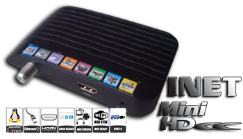 iNET MINI Wizard CA HD DVB-S2 SAT Biss Keys Receiver Δορυφορικος Δεκτης Linux