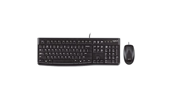 LOGITECH 920-002563 MK120 Corded Desktop MK120 - EER - US International layout