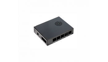 MikroTik Indoor case CA150, fits RB450, RB450G and RB850Gx2, black, aluminium CA150