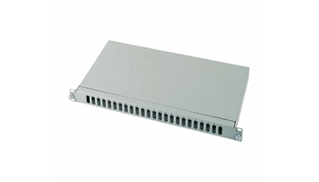 3M Fiber optic panel SPP3-E-2CS, 24 ports/ 48 fibers, 1U, grey, SC SX, LC DX DE010016561