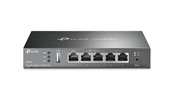 TP-Link  ER605 V.1 Router, VPN, 1GbE WAN Port, 1GbE LAN Port, 3GbE WAN/LAN