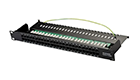 SeaMAX FA-850NK-5084 Patch panel, 50 ports, telephone, unshielded, 1U , 4 pin, black 