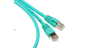 3M Patch cable VOL-6ASFL-L2, RJ45, S/FTP, CAT6a, 2m, turquoise FQ100007381