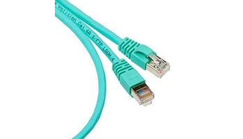 3M Patch cable VOL-6ASFL-L5, RJ45, S/FTP, CAT6a, 5m, turquoise FQ100007415