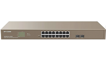 IP-Com G3318P-16-250W Switch, 16xGbE ports+2 SFP slots, Cloud Management, PoE+ 