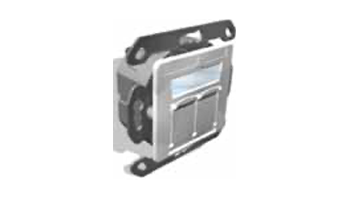 Brand-Rex Cat.5e plug, shielded, 2 ports, for EU socket GPCG245SU002