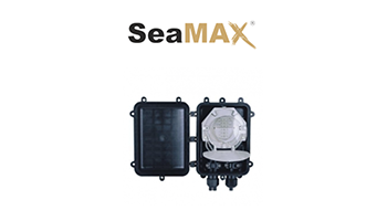 SeaMAX GPJ-02VM Splice Closure, 12 fibers, 1-4 tray, max. 48 fibers, 2 cable entries 