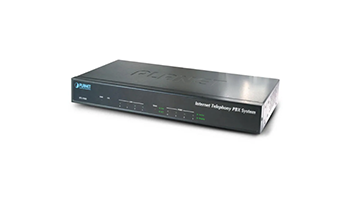 Planet IPX-1900 Phone exchange, IP PBX 300 users, 2x slots FXS/FXO modules 