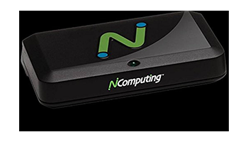 NComputing X350 terminal, virtual thin client for 3 users 500-0081