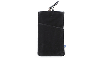 ZTE BFL-K, Phone and Tablet Case Soft Fabric, Black 4.3"(10.92cm) 