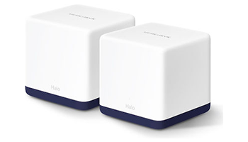 Mercusys Wireless router Halo H50G(2-pack), AC1900, 3x1000Mbps ports, Home Mesh