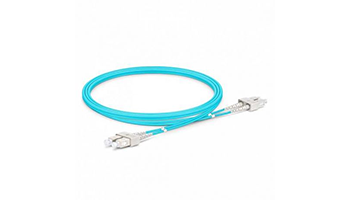 SeaMAX MM-PCSC/SC1D-OM3 Optical cord, 1m, SC-SC UPC, MM OM3 50/125, duplex, 2.0mm, LSZH 