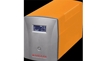 Makelsan UPS MU01200L11EA005I 1200VA/ 720W Lion TZI, 2 x 12V 7Ah, LED, USB, 4x IEC C13 