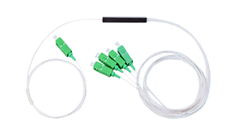 SeaMAX PLC-104-20-21-B1 Optical splitter, 1x4, PLC, SM, 1310/1550nm, SC/APC, metal 