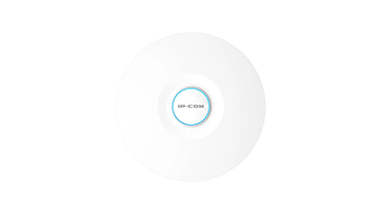 IP-Com Lifeless point PRO-6-LR, WiFi 6, 2x GbE ports, 2x2 MIMO, PoE+ adapter 