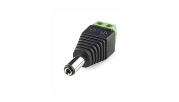 Camera power connector, male, 12V~36V DC PW01M