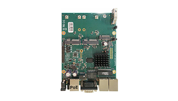 MikroTik RBM33Grouter, OEM board with three Gigabit LAN and two miniPCIe slots 