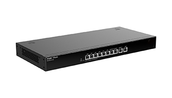 Ruijie Router RG-EG210G-E, 8xGE, 1xSFP, 256MB, 1Gbps, Cloud, OpenVPN, 200 users 