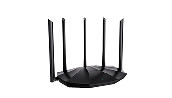 Tenda RX2 Pro wireless router, AX1800, 3x GbE ports, WiFi6, 5x 6dBI external ant. 