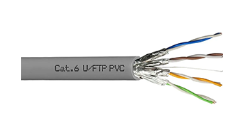 SeaMAX Cable SCMSGFTP5E24A 24AWG FTP 4 Pair PE Sheathed with Messenger, cat. 5e, 305m 