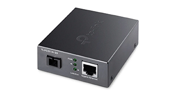 TP-LINK Converter TL-FC311A-20, 1GbE RJ45 to Gigabit SM SC, Rx1310/Tx1550nm 20km 