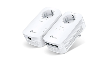 TP-LINK Network adapter TL-PA8033P KIT, v.2 AV1300, 3x GbE ports, AC socket, complete 