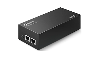 TP-Link PoE Injector TL-POE170S, v.2 IEEE 802.3af/at, 2xGbE RJ45 ports, up to 100m. 60W 