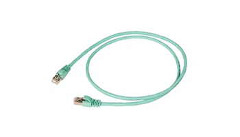 3M Patch cable VOL-6ASFL-L0.5T, RJ45, S/FTP, CAT6a, 0.5m, turquoise UU008073916